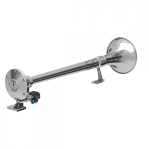 SEGER-82Mh Marin Havalı Korna 24V, Krom Borulu