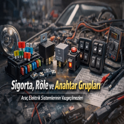 Sigorta, Röle ve Anahtar Nedir? Araçta Önemi