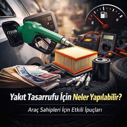 Araçlarda Yakıt Tasarrufu Yöntemleri