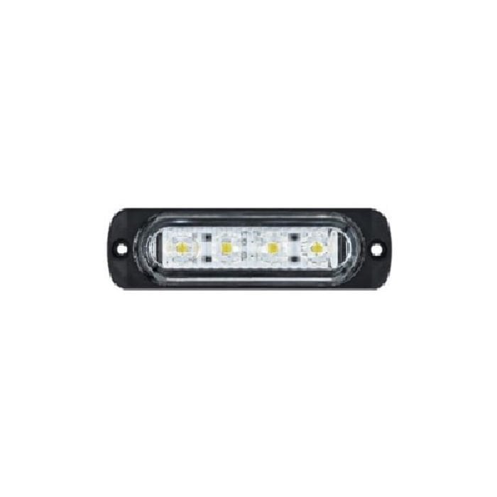 Animasyonlu Lamba Mercekli Cam 4 Led'Li Beyaz - FR1271-W