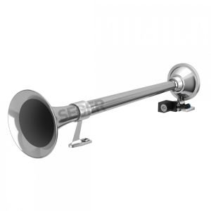 SEGER-82Mh Marin Havalı Korna 12V, Krom Borulu