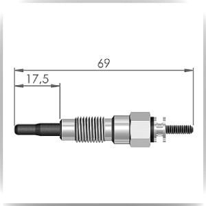 Isıtma Bujisi - Kubota - Multicar - ET066126