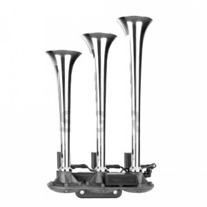 SEGER-82Eh Dalidali Arap Havalı Korna 12, Krom Borulu, Melodili, Hızlı-Yavaş Opsiyon, Saydırmalı