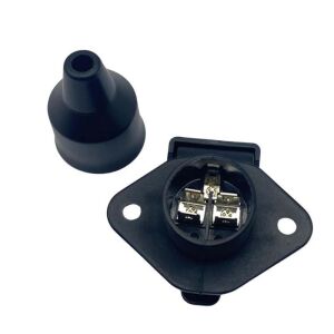 3 Pinli  6-24V Adaptör Soket Karavan Tipi
