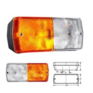 Traktör Kabin Park Lambası (Düz Tabanlı) - 712219