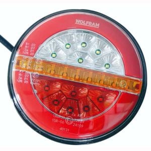 Led Yuvarlak 4 Fonksiyonlu Stop-Sinyal-Park-Geri Vites 10-30V E9 Belgeli Sağ