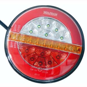 Led Yuvarlak 4 Fonksiyonlu Stop-Sinyal-Park-Geri Vites 10-30V E9 Belgeli Sağ