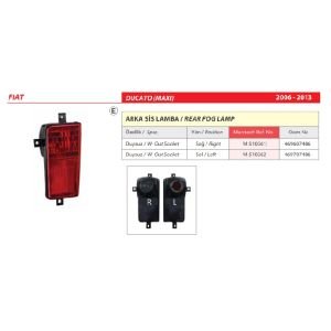 Fiat Ducato Maxi Duysuz Sol Arka Sis Lambası 2006-2013 -469707486