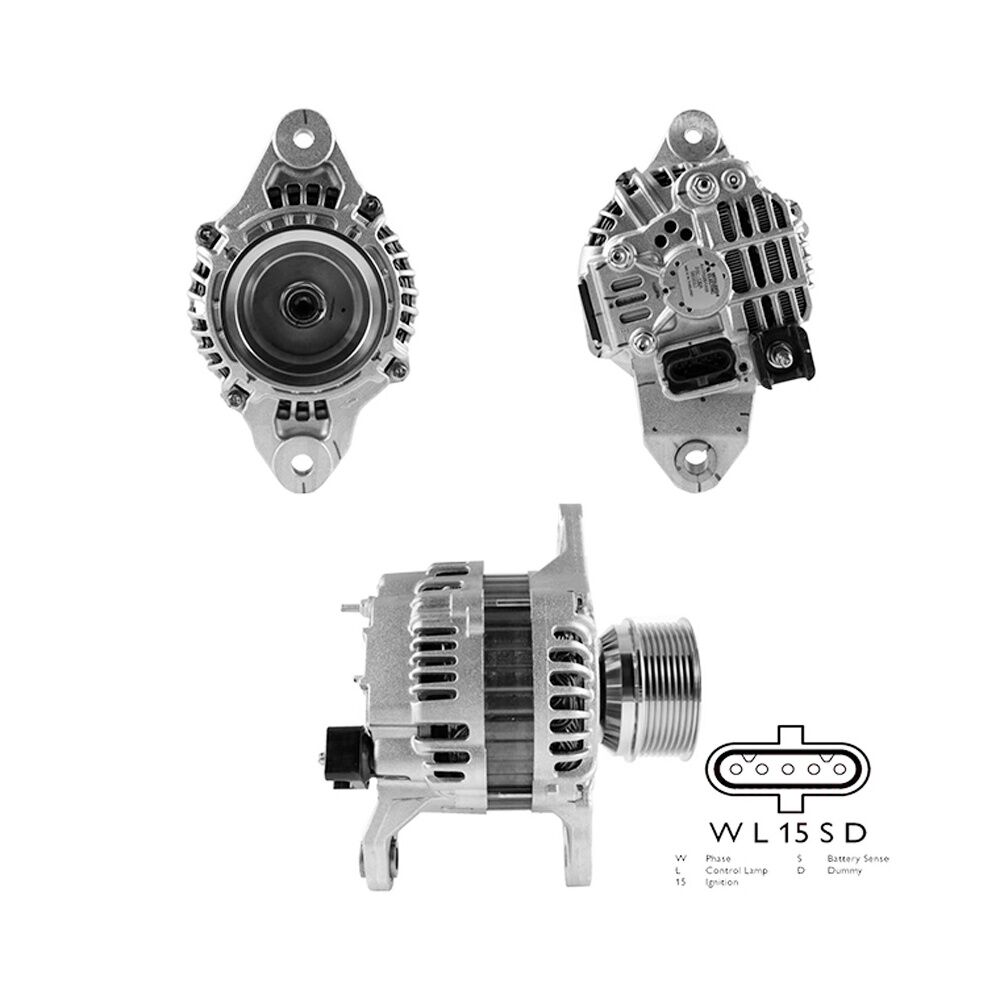 A4TR5891 Mitsubishi Alternatör 24V 130 Amp Renault V.I.