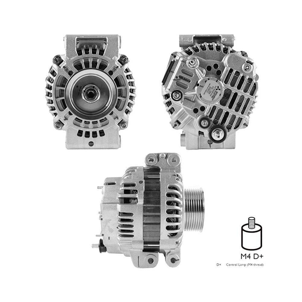 A4TR5291 Mitsubishi Alternatör 24V 100 Amp Scania