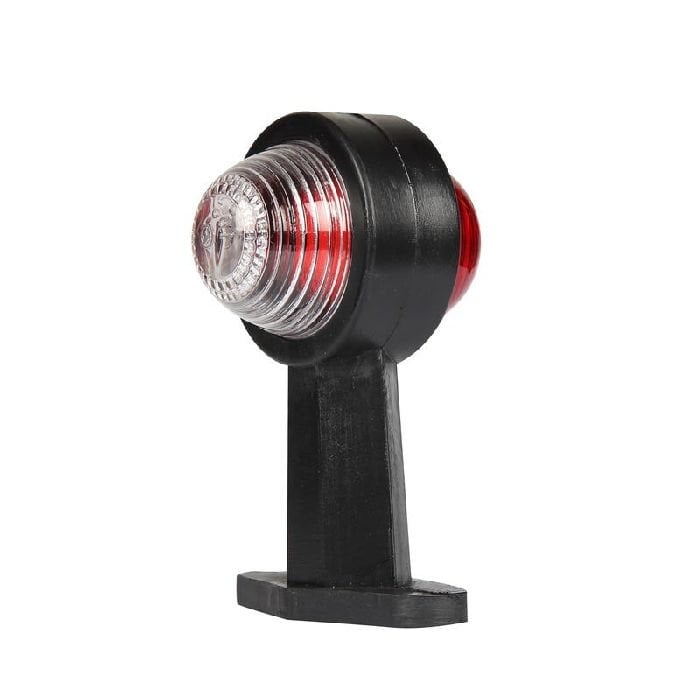 Kısa Düz Lamba 67 Ampul Duylu 120Mm 5-10W Beyaz - Kırmızı - FR0151-WR