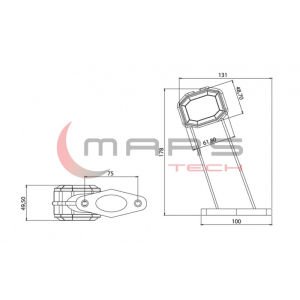 Universal - Prostar Ps 2 Led Dorse Dış İşaret Lamba 24V 720202