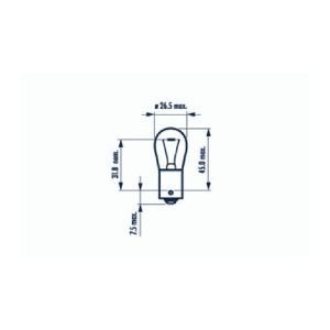 Narva CG 17635 12V 21W 1141 Ampul