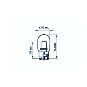 Narva CJ 17629 12V 21W 1141 Dipsiz Sarı