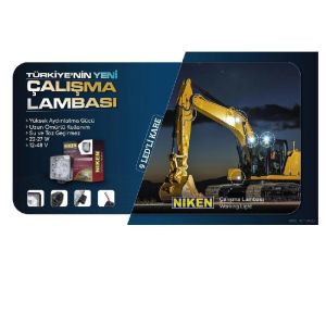 Niken Çalışma Lambası 9 Ledli Kare 22-27 W 1 Adet - 0520010101