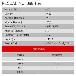 Isıtma Bujisi - Isuzu - Opel - ET088154