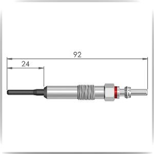 Isıtma Bujisi - Renault - Dacia - Suzuki - ET091033