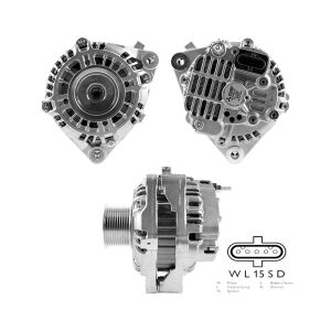 A4TA8691 Mitsubishi Alternatör 24V 100-120 Amp Deutz / Khd Motor / VOLVO Penta