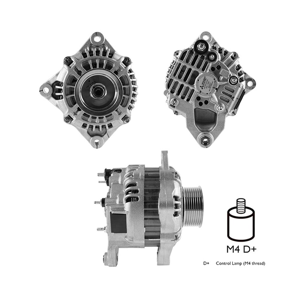 A4TR5191 Mitsubishi Alternatör 24V 100 Amp Scania 114 - 124 - 144 - 164 - 230 - 260 - 300 - 360 - 400 - 480 - 94 - G440 - G460 - G4
