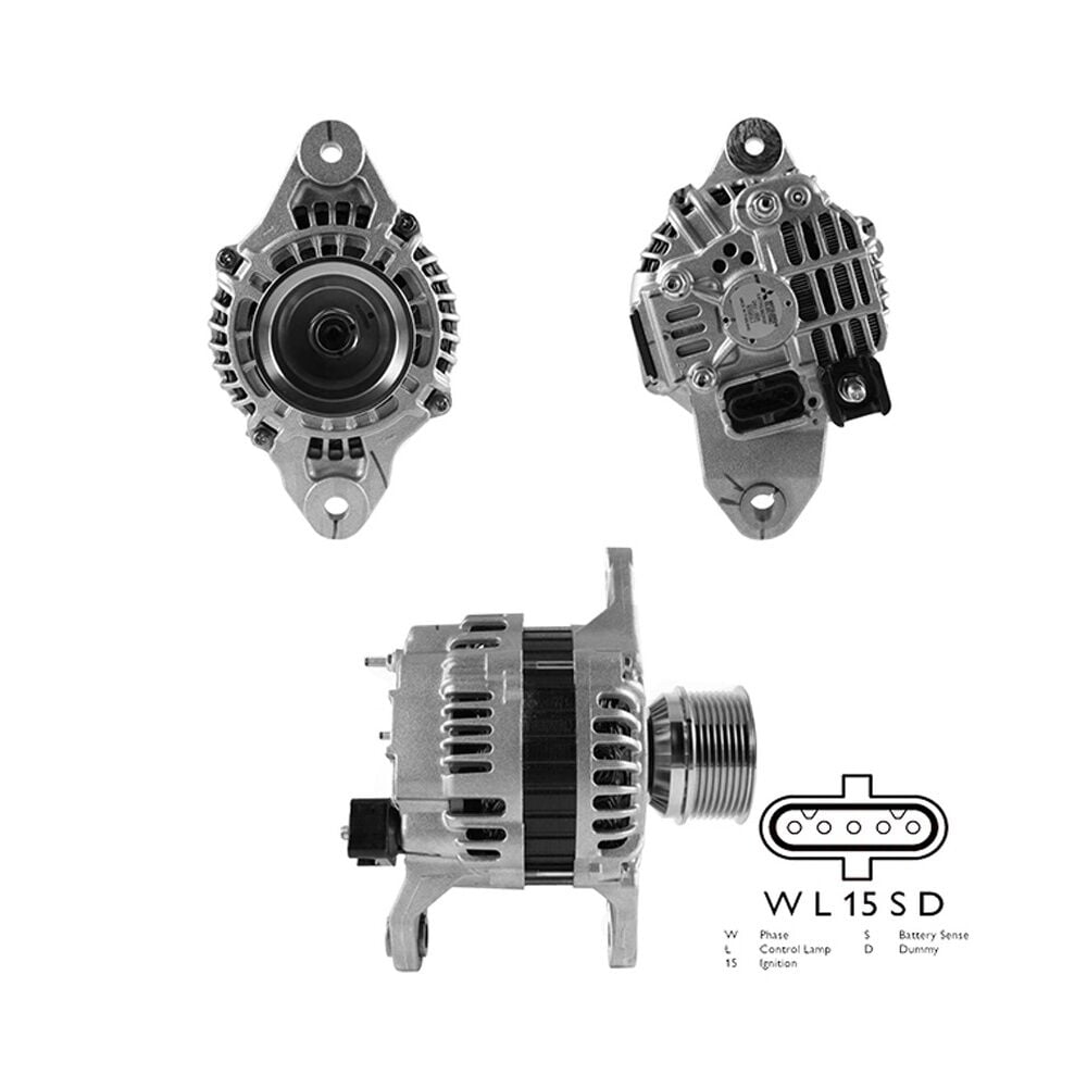 A4TR5392 Mitsubishi Alternatör 24V 110 Amp Renault V.I. / VOLVO Kamyon