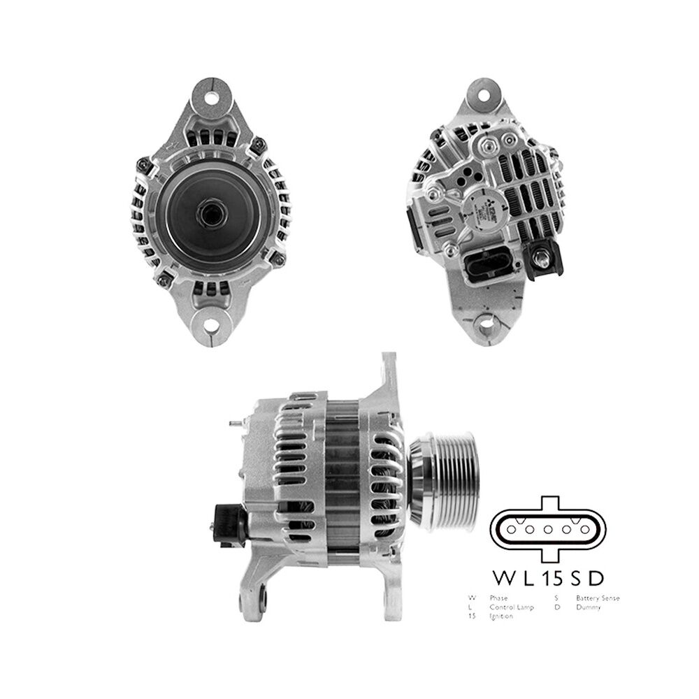 A4TR5591 Mitsubishi Alternatör 24V 110 Amp Renault V.I. / VOLVO Kamyon