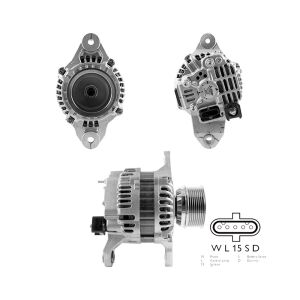 A4TR5591 Mitsubishi Alternatör 24V 110 Amp Renault V.I. / VOLVO Kamyon