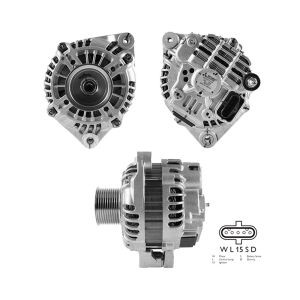 A4TR5791 Mitsubishi Alternatör 24V 120 Amp İveco 190 - 260 - 340 - 380 - 400 - 410 - 440