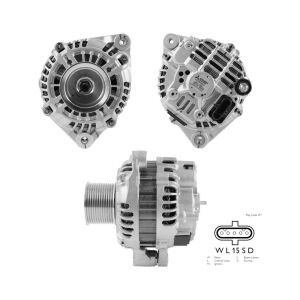 A4TR5792 Mitsubishi Alternatör 24V 120 Amp İveco