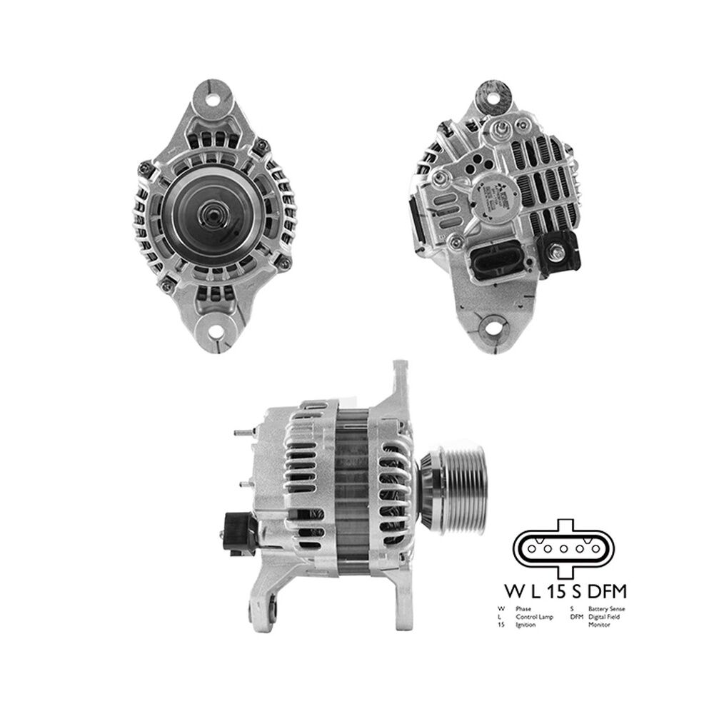 A4TRG491 - A4TR6391 Mitsubishi A4TR6391 Alternatör 24V 130 Amp Renault / VOLVO