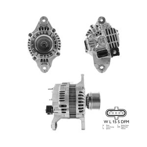 A4TRG491 - A4TR6391 Mitsubishi A4TR6391 Alternatör 24V 130 Amp Renault / VOLVO