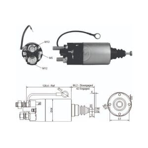 ZM 3842 Marş Otomatiği 24V Volvo Penta