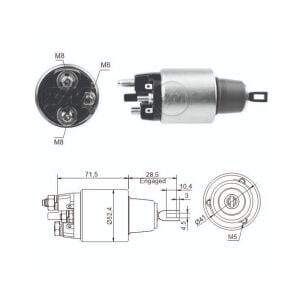 ZM 383 Marş Otomatiği 12V BMW 2.0 Dizel