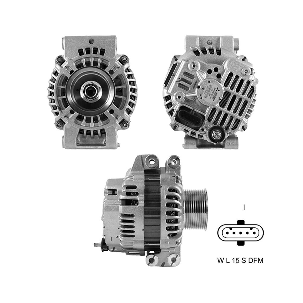 A4TRG891 - A4TR6791 Mitsubishi A4TR6791 Alternatör 24V 130 Amp Scania