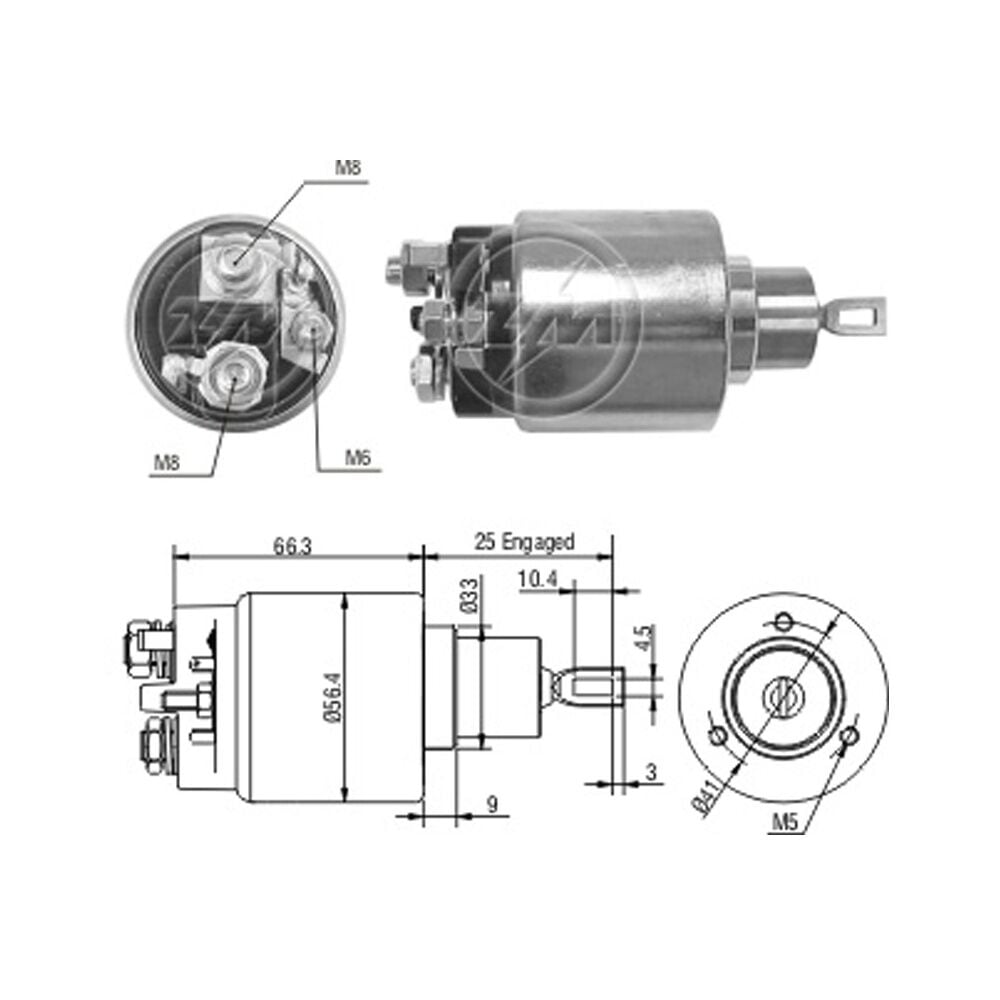 Zm 3775 MARŞ OTOMATİĞİ 12V NISSAN SENTRA