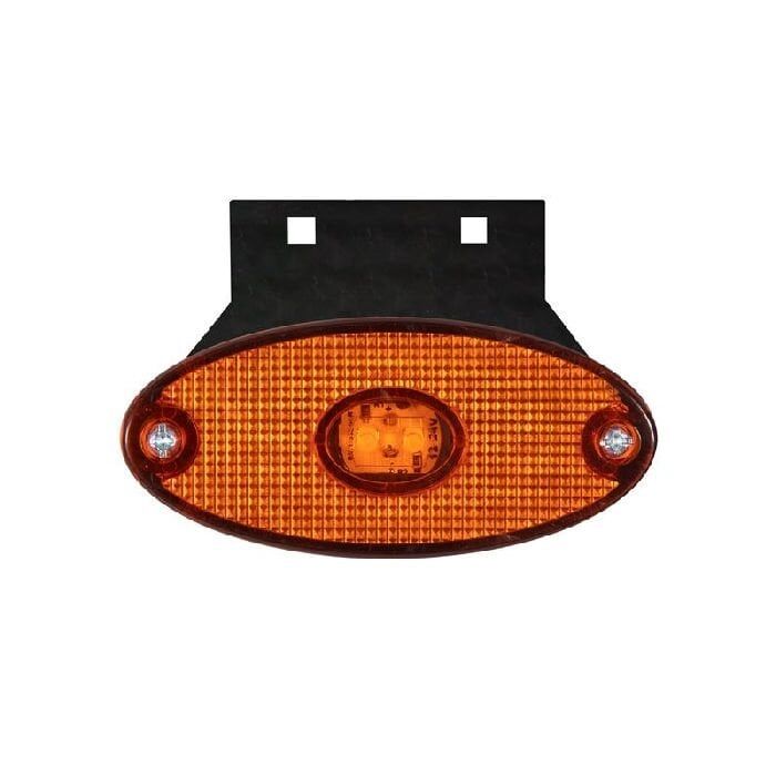 Dorse İşaret Lamba Braketli 2 Led'Li 100Mm 12V-24V Sarı - FR0185-Y