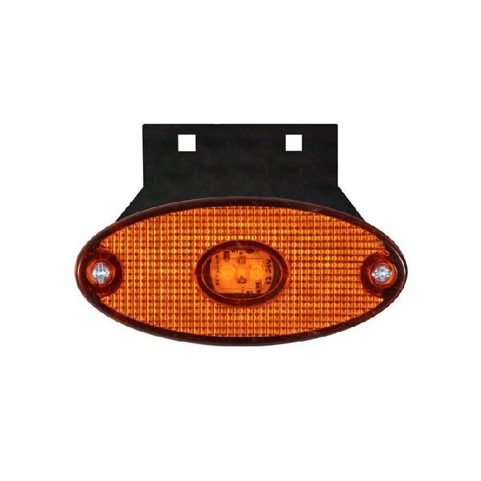 Dorse İşaret Lamba Braketli 2 Led'Li 100Mm 12V-24V Sarı - FR0185-Y