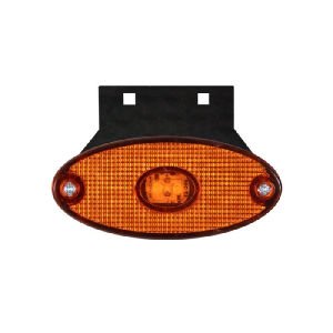 Dorse İşaret Lamba Braketli 2 Led'Li 100Mm 12V-24V Sarı - FR0185-Y