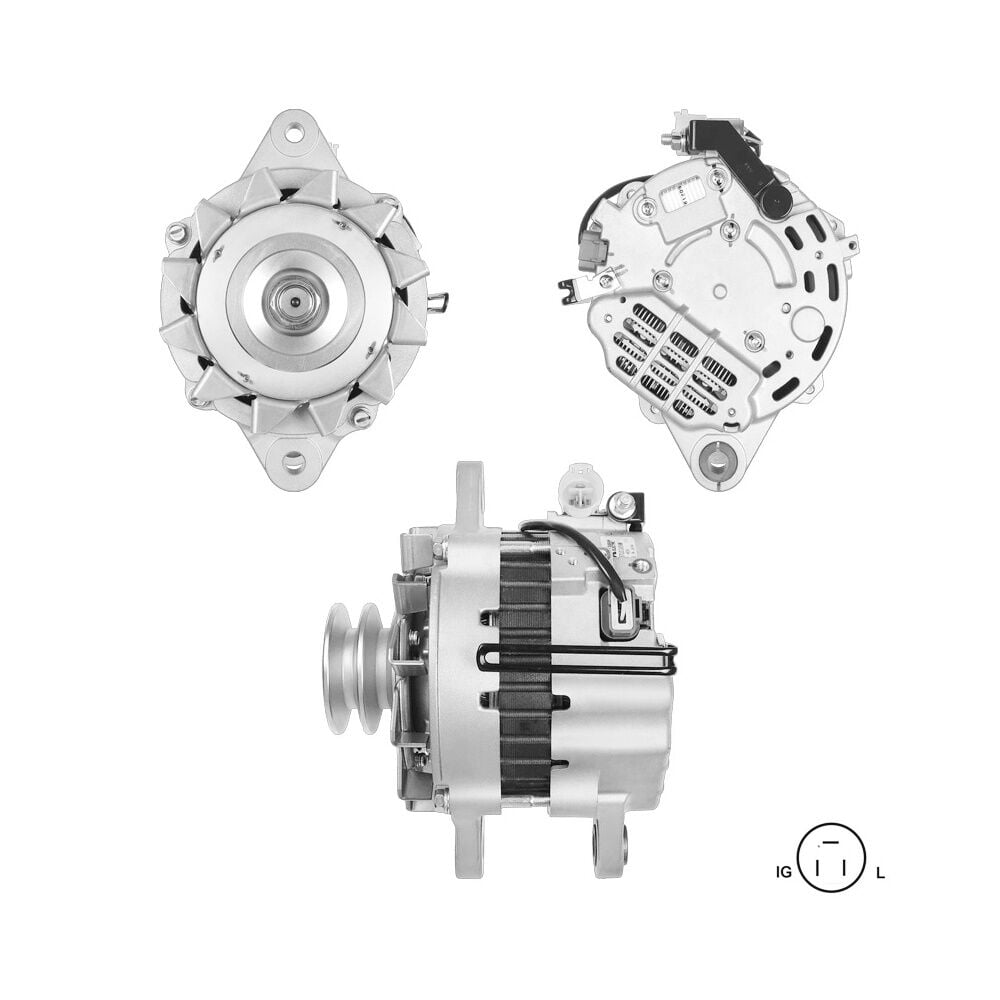 A8TU5386 Mitsubishi Alternatör 24V 60 Amp Isuzu