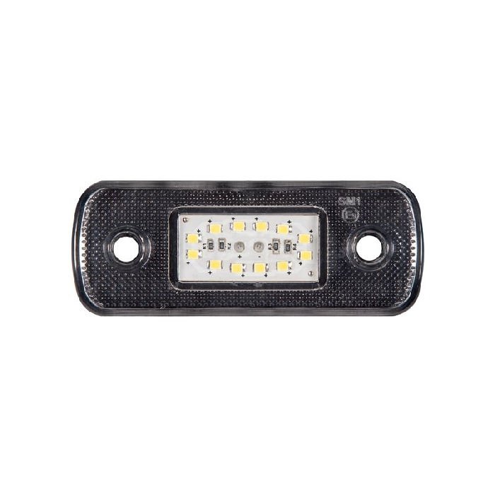 Yan İşaret Lamba 12 Led'Li 108Mm 12V-24V Beyaz - FR0190-W