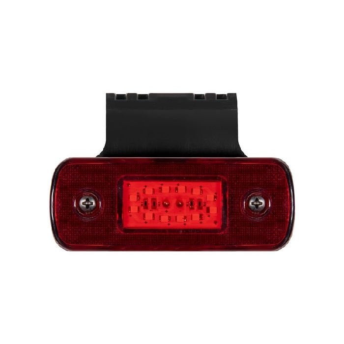Yan İşaret Lamba Braketli 12 Led'Li 108Mm 12V-24V Kırmızı - FR0191-R