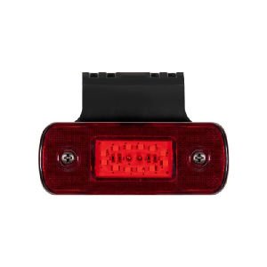 Yan İşaret Lamba Braketli 12 Led'Li 108Mm 12V-24V Kırmızı - FR0191-R
