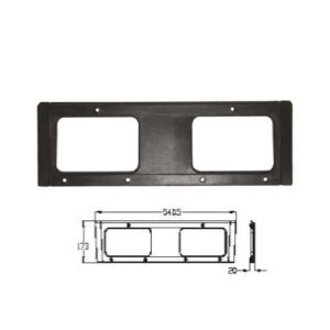 Traktör Ön Panjur Mf398 (Yan Uzatma Parç.Birlikte) - 712120