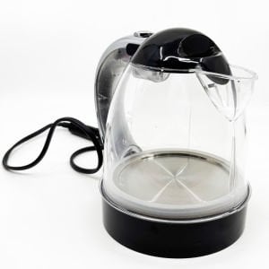12V Araç İçi Kettle 1 Lt Siyah Oto Su Isıtıcı Çaydanlık