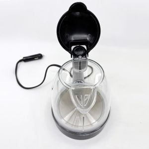Kent 24 Volt Araç İçi Oto Su Isıtıcı Kettle Çaydanlık 1 Lt Siyah
