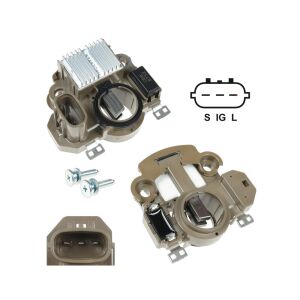 A866X53472 Mitsubishi Alternatör Konjektor 24V 90 Amp İveco 190 - 260 - 340 - 380 - 400 - 410 - 440 - 720 (A4Ta0594 - A4Ta8494 - A4Ta8491 - A4T