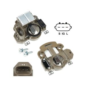 A866X53472 Mitsubishi Alternatör Konjektor 24V 90 Amp İveco 190 - 260 - 340 - 380 - 400 - 410 - 440 - 720 (A4Ta0594 - A4Ta8494 - A4Ta8491 - A4T