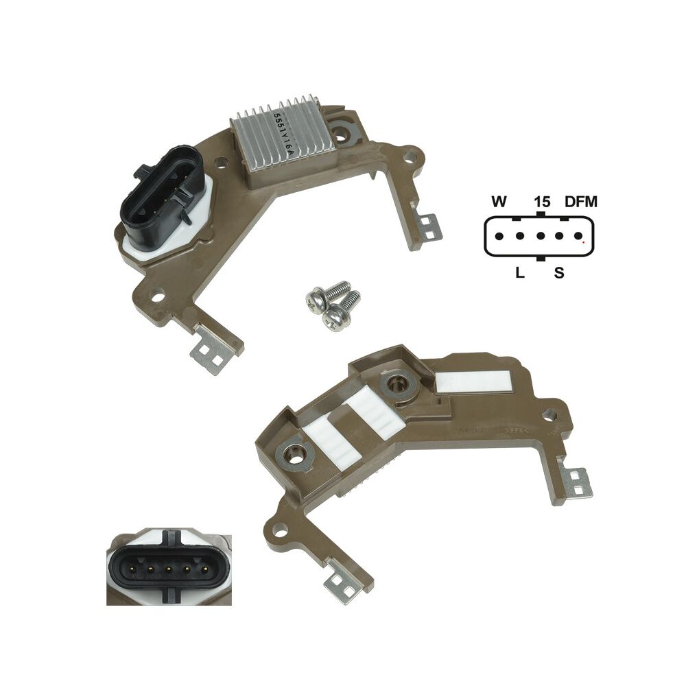 A866X55572 Mitsubishi Alternatör Konjektor 24V 150 Amp Scania Otobus K400 - K410 - K440 (A9Tu5591)