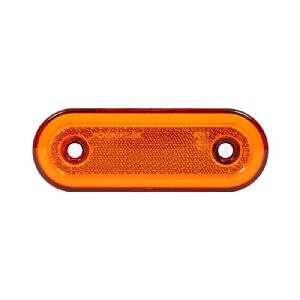 Oval Yan İşaret Lamba Neon 20 Led'Li 115Mm 12V-24V Sarı - FR0294-Y