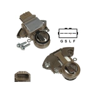 A866X66172 Mitsubishi Alternatör Konjektor 12V 95 Amp CITROEN C4 1.6 / Mitsubishi Asx - Lancer 1.6 / Peugeot 4008 1.6 / Mitsubishi L200 2.5 - T