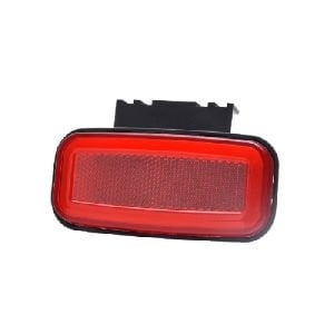 Geniş Neon Lamba Braketli 20 Led'Li 115Mm 12V-24V Kırmızı - FR0297-R